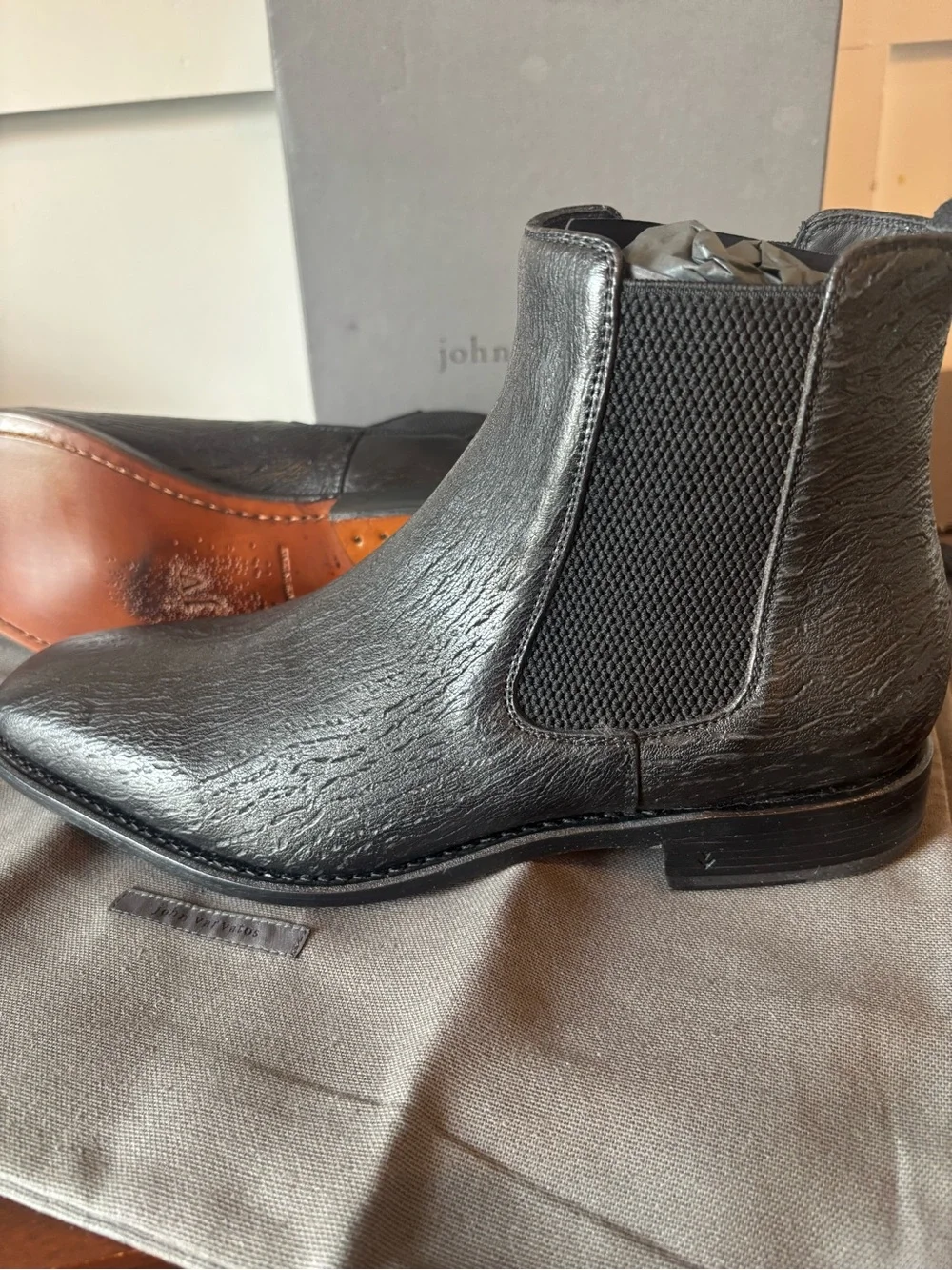 John Varvatos sleek black